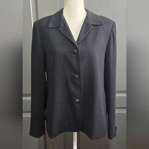 Rafaella Classic Black Women's Blazer. Sz 10